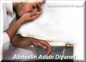 Abdestin Adabi Diyanet