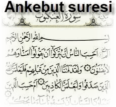 Ankebut suresi