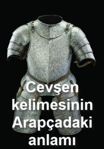 Cevsen kelimesinin Arapcadaki anlami