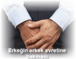 Erkegin erkek avretine bakmasi