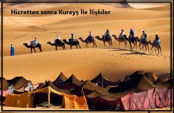 Hicretten sonra Kureys Ile Iliskiler