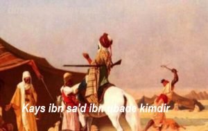 Kays ibn sad ibn ubade kimdir kisaca hayati