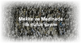 Mekke ve Medinede ilk nufus sayimi