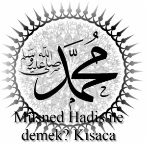 Musned Hadis ne demek Kisaca