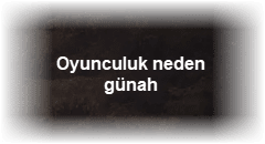 Oyunculuk neden gunah