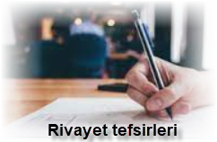 Rivayet tefsirleri ve yazarlari