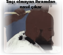 Saci olmayan ihramdan nasil cikar