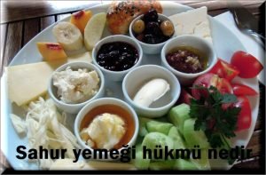 Sahur yemegi hukmu nedir