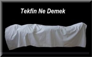 Tekfin kefenleme