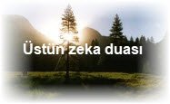 Ustun zeka duasi