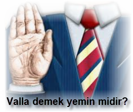 Valla demek yemin midir