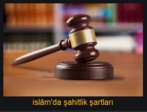 islamda sahitlik sartlari