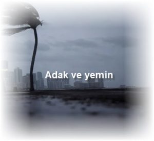 Adak ve yemin