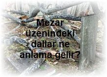 Mezar uzenindeki dallar ne anlama gelir