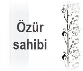 Ozur sahibi