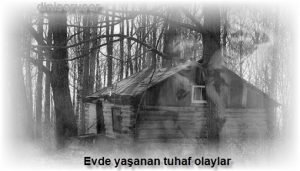 Evde yasanan tuhaf olaylar