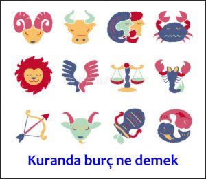 Kuranda burc ne demek