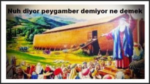 Nuh diyor peygamber demiyor demek gunah mi