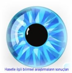 Hasetle ilgili bilimsel arastirmalarin sonuclari