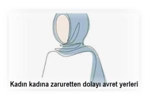 Kadin kadina zaruretten dolayi avret yerleri