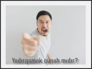 Yadirgamak Ayiplamak ve kinamak gunah mi