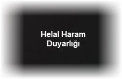 Helal Haram Duyarligi