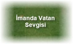 Imanda Vatan Sevgisi