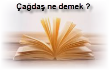 Cagdas ne demek