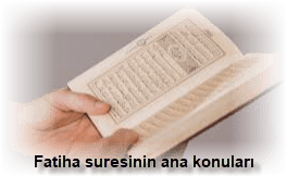 Fatiha suresinin ana konulari