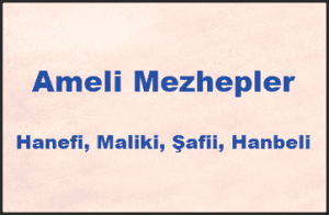 Ameli mezhepler