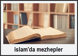 islamda mezhepler