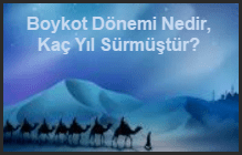 Boykot Donemi Nedir Kac Yil Surmustur