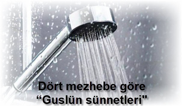 Dort mezhebe gore Guslun sunnetleri